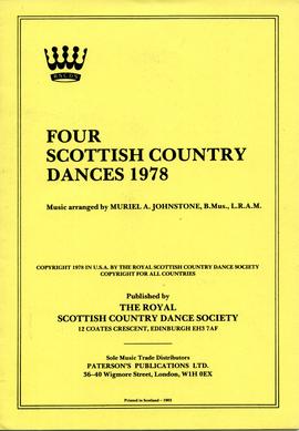 Four Scottish Country Dances 1978 Reprint 1983