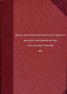 Minutes and Papers of Management Board Meetings 2007