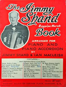 The Jimmy Shand Bagpipe March Book