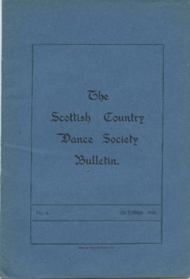 Bulletin No 6 October 1934