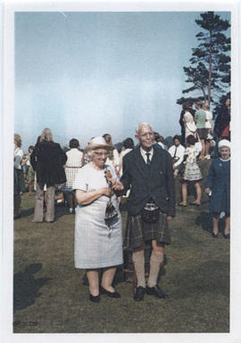 Photograph of Jean Milligan & Brigadier McIntyre