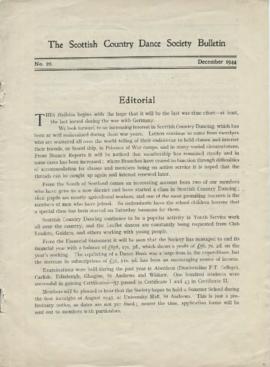 Bulletin No. 22, December 1944