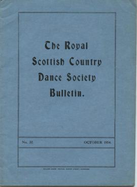 Bulletin No. 32, October 1954