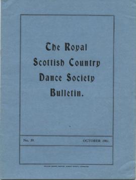 Bulletin No. 39 October 1961