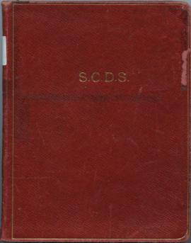 Minute book of the Propaganda Sub Committee of the Scottish Country Dance Society