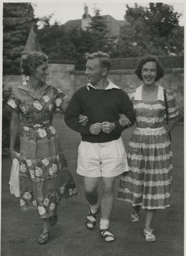 Photograph of Lesley Martin, Bill Ireland, Jean Yeats