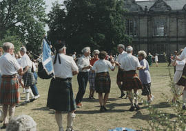 Photograph of dancers taking part in Dancing in the Streets 1994