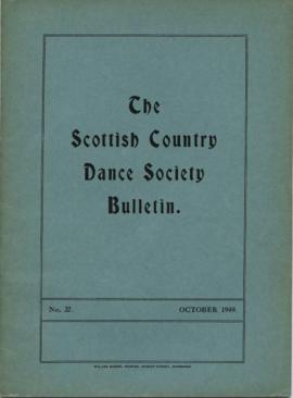 Bulletin No. 27 October 1949