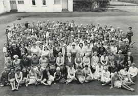 Photograph of a group of teachers, musicians and participants at Summer School