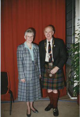 Photograph of Linda Gaul and Bill Clement, Chairman and Vice Chairman on their appointment at the...