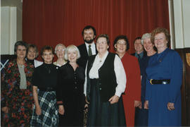 Photograoph of the Scroll recipients at AGM 2000