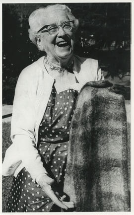 Photograph of Jean Milligan in New Zealand