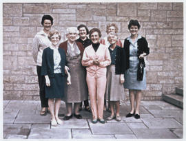 Copy photograph of a group at Summer School