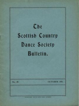 Bulletin No. 29 October 1951