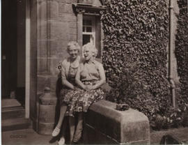 Photograph of Miss Ramsbottom & Miss Jarvis