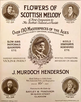 Flowers of Scottish Melody. A First Companion to The Scottish Violinist and Pianist