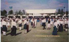 Photograph of dancers participating in Glasgow Garden Festival