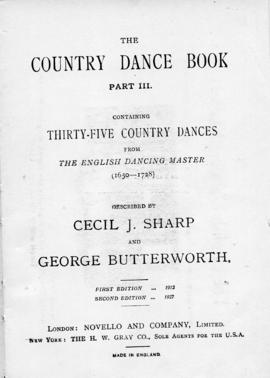 The Country Dance Book - Part III