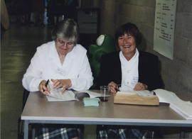 Photograph of Eileen Watt  and June Dix