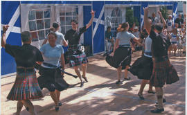 Photograph of dancers participating in the Lorient Interceltique Festival