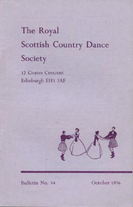 Bulletin No. 54, October 1976