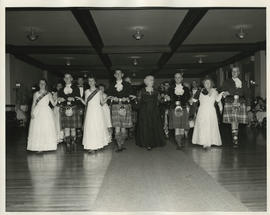 Photograph of Jean Milligan leading a Grand March