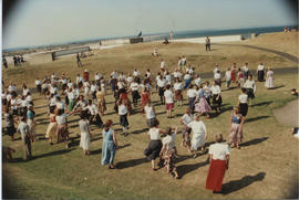 Photographs of dancers participating in 'Dancing in the Streets' and 'Dancing on The Scores'