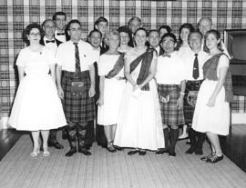 Jean Tufts (NYC Branch) with a group of dancers in Bedford NH