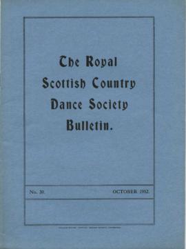 Bulletin No. 30, October 1952