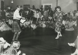 Photograph of Alastair Aitkenhead and Joan Tyler taken at a ceilidh