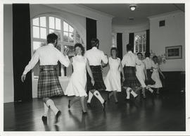 Photographs of a class or demonstration at Summer School